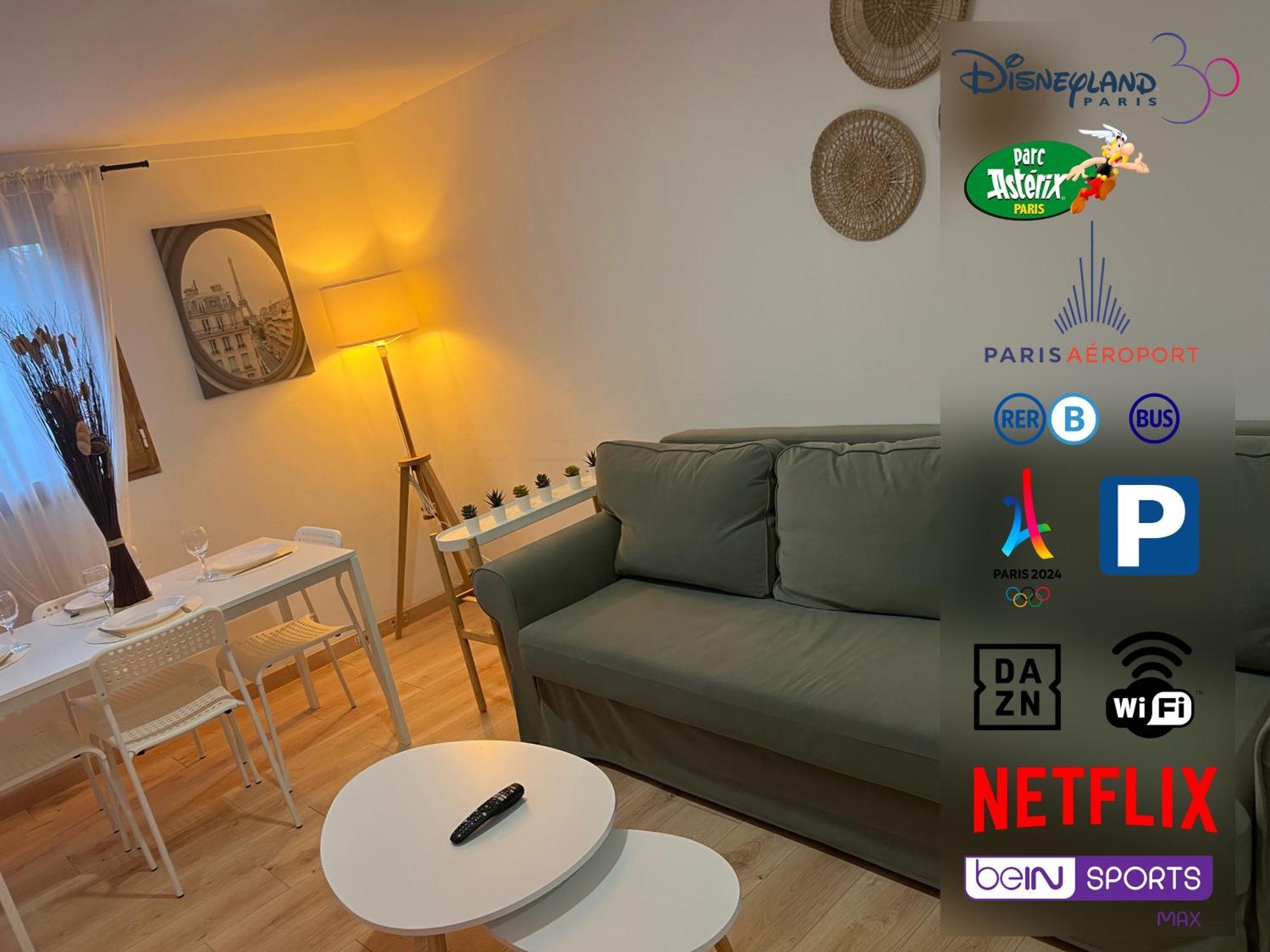 Appartement Pres De Paris, Disney & Cdg Tremblay-en-France Exteriér fotografie